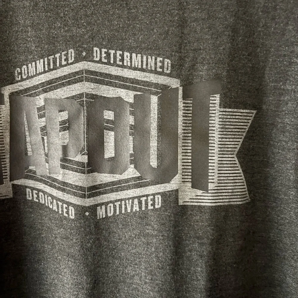 NWOT Officially licensed Tapout T-Shirt size XL. Short sleeve. Gray and black. - Picture 5 of 10